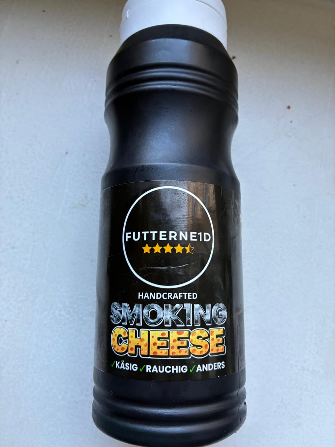 Customer photo review of SMOK1NG CHEESE Sauce 500ml