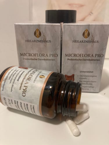 Customer photo review of Microflora Probiotische Darmbakterien Kapseln