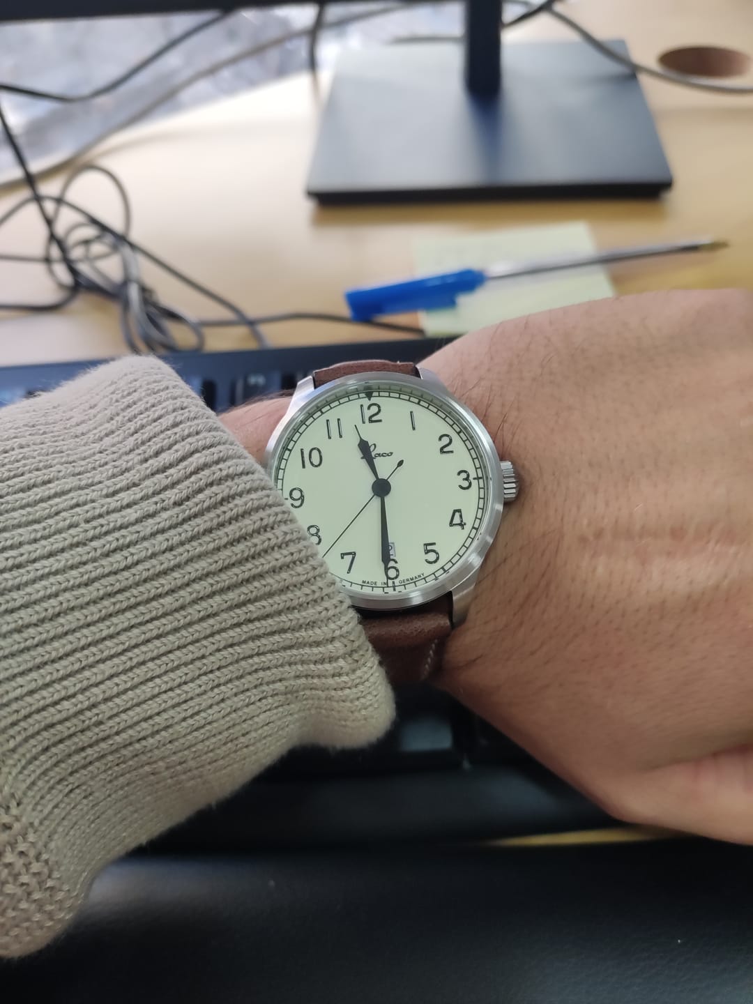 Customer photo review of Reloj Laco 862090 Valencia 39mm Automático