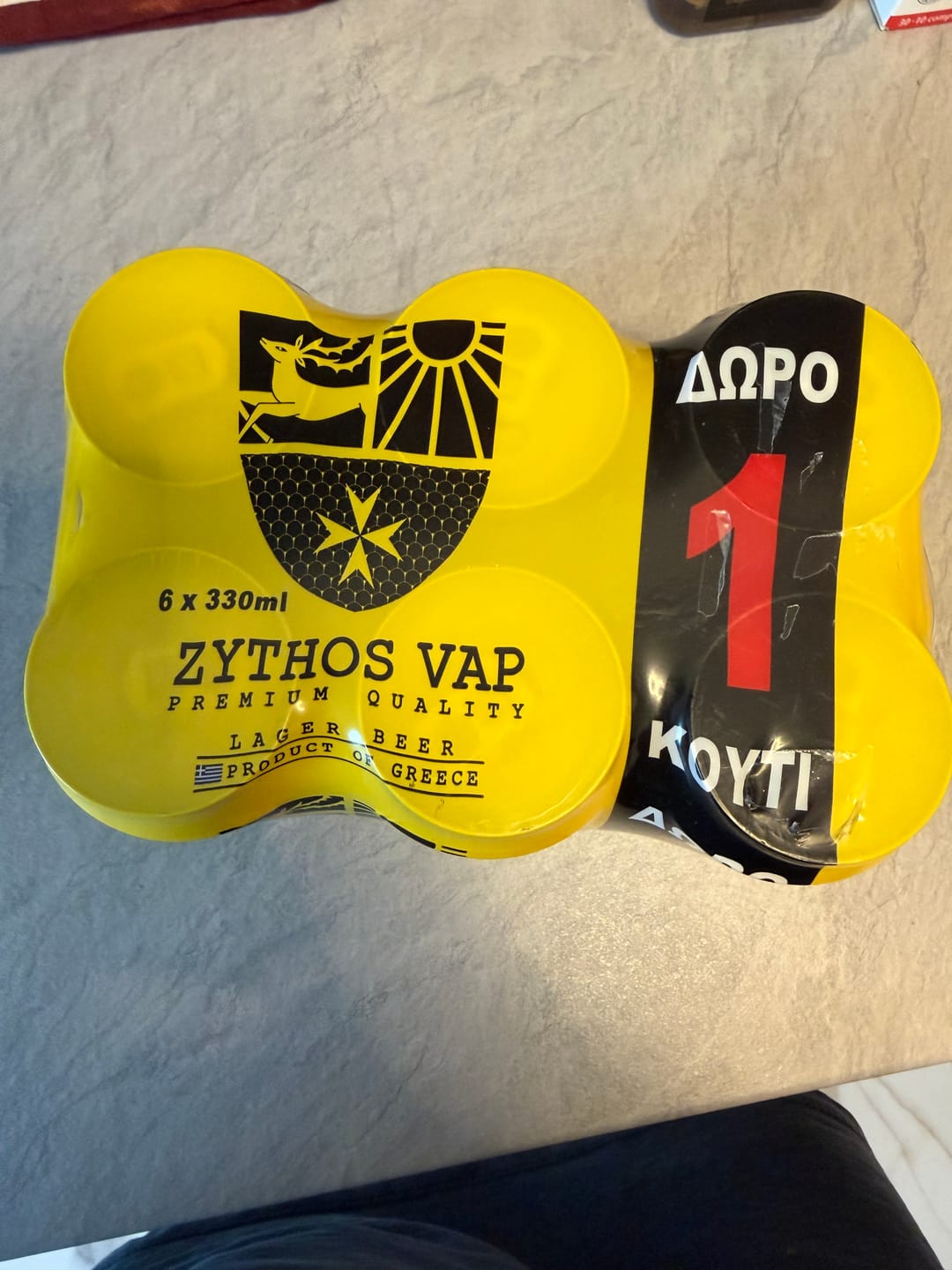 Customer photo review of Zythos VAP Beer can - 6x330ml