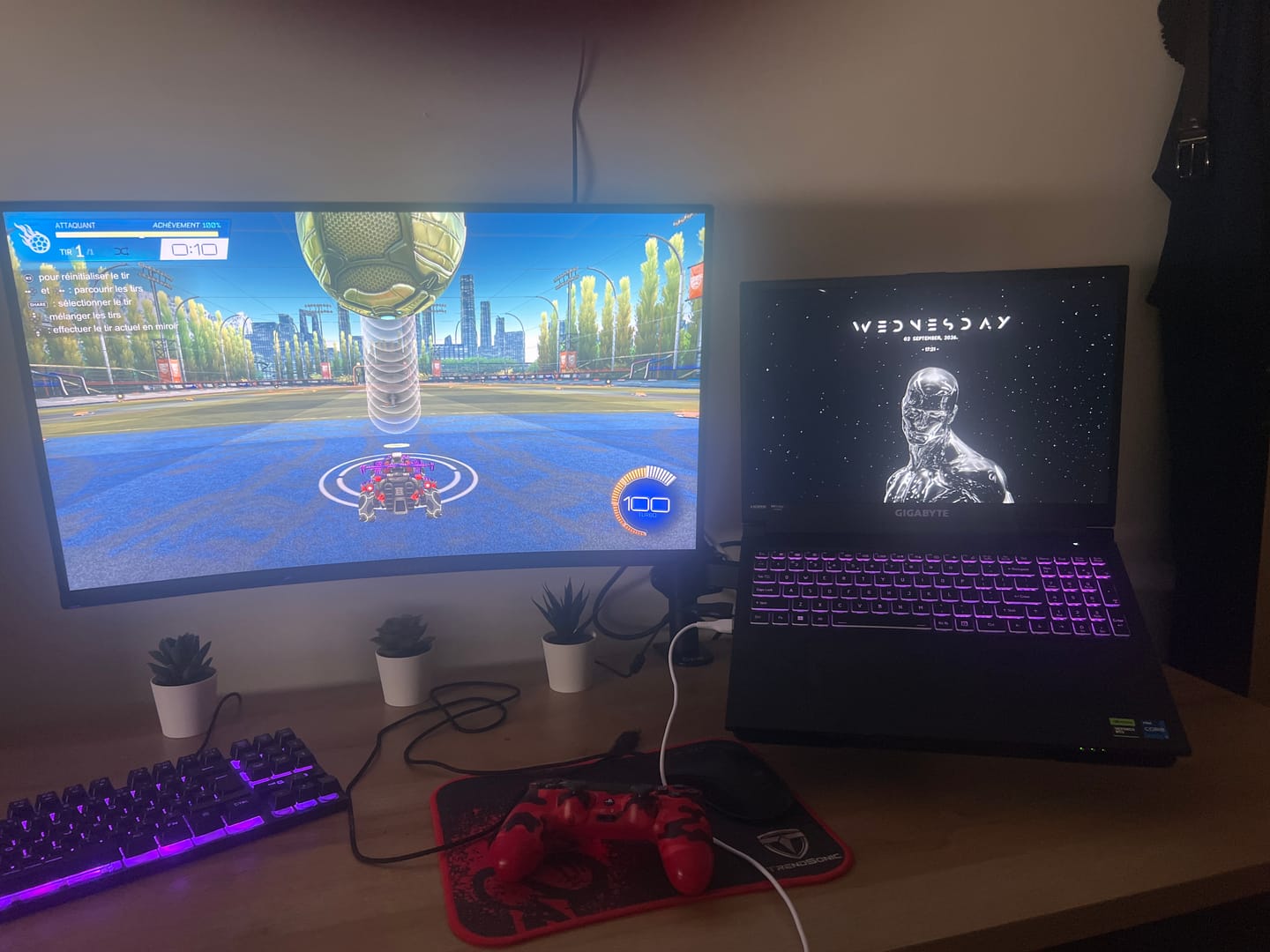 Customer photo review of Support de moniteur et ordinateur portable OPE-1