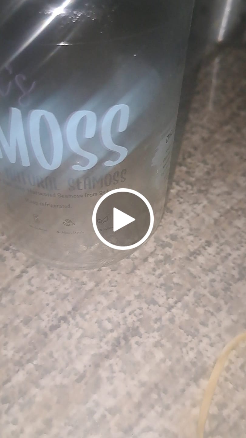 Customer video review of Seamoss Gel (720ml)