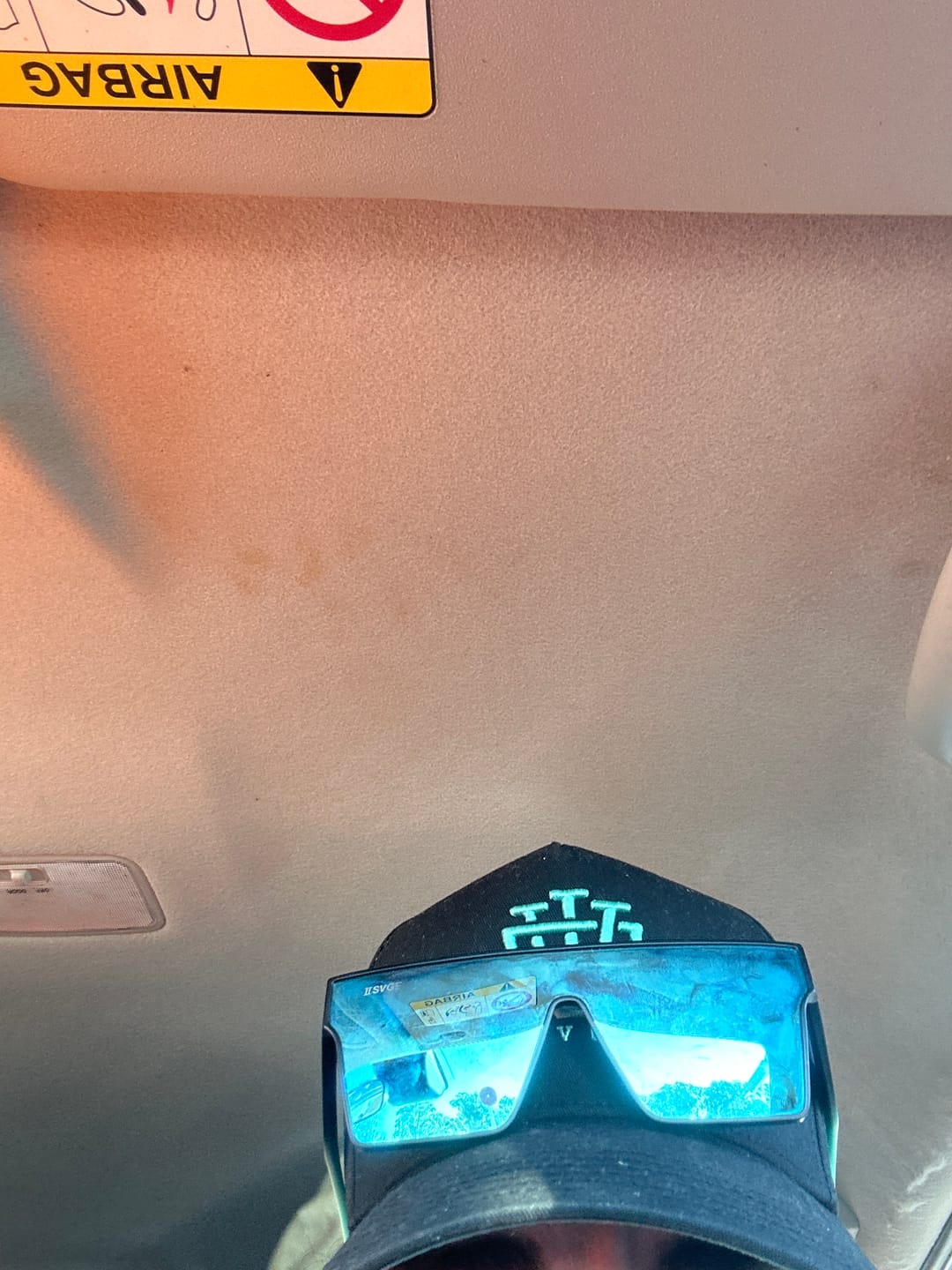 Customer photo review of Deep Fit LVCO Midnight Mint A-Frame Snapback