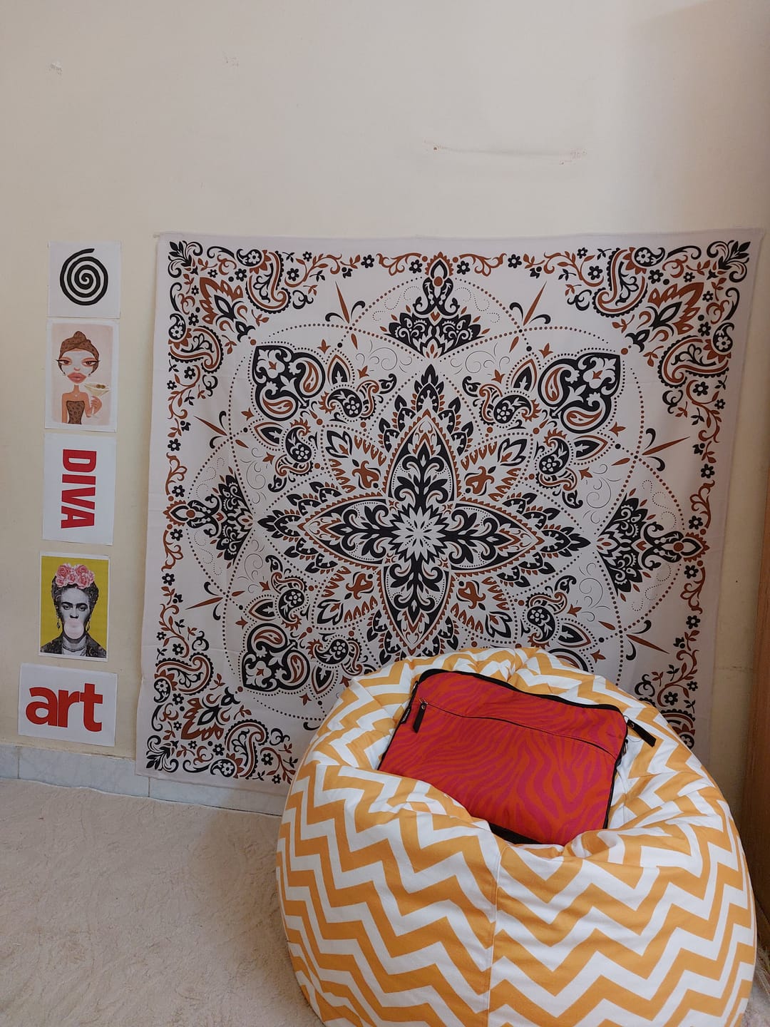 Customer photo review of Ivory Mandala