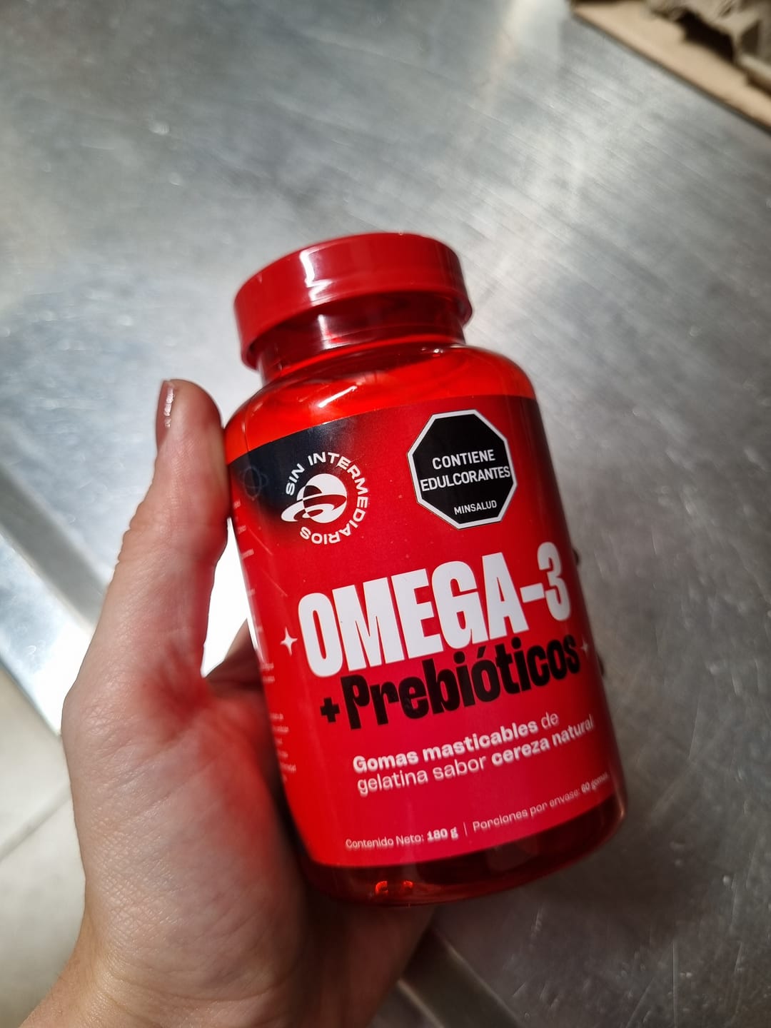 Customer photo review of Gomas con Omega 3 DHA y Prebióticos