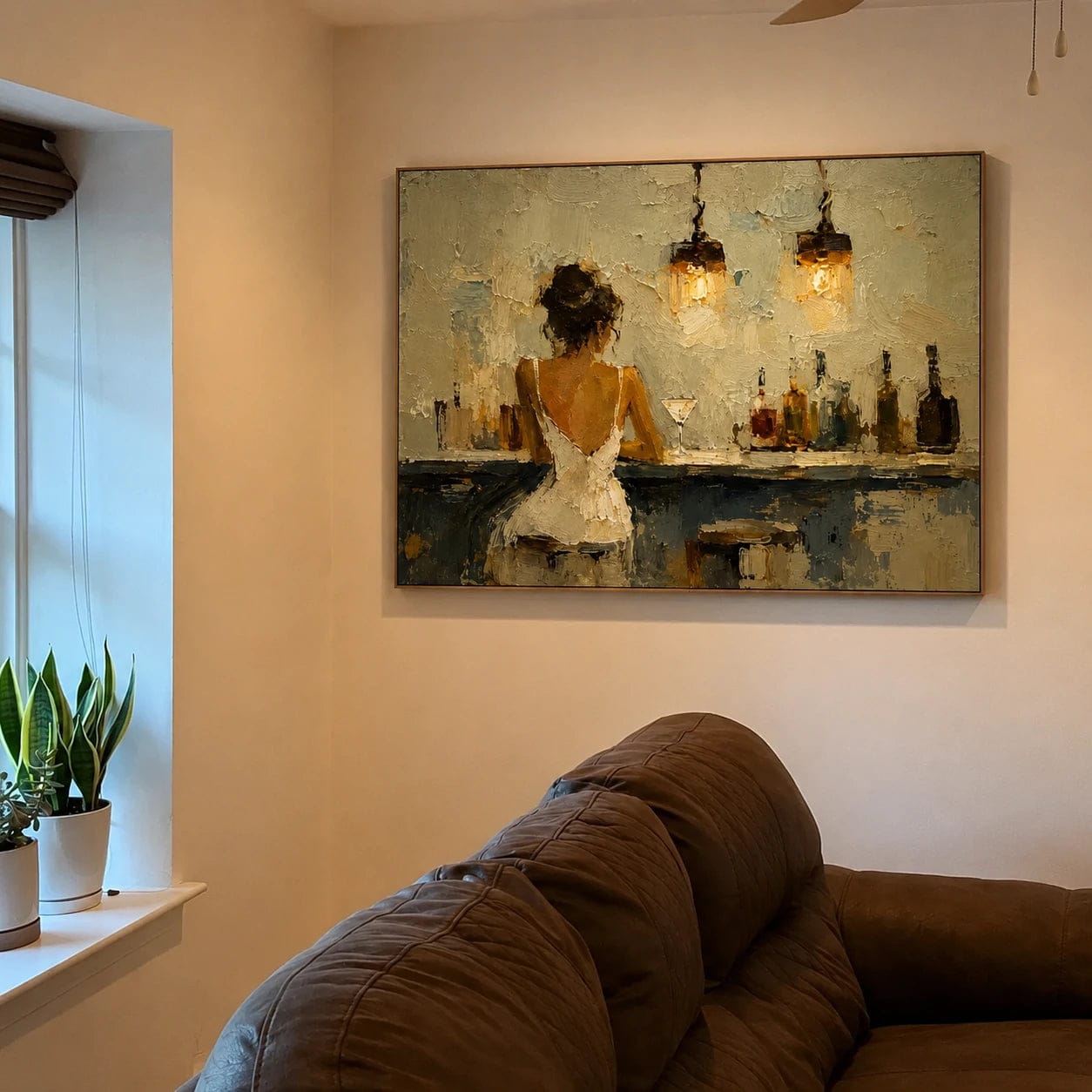 Customer photo review of Modern Folk Art ｜ Midnight Bar