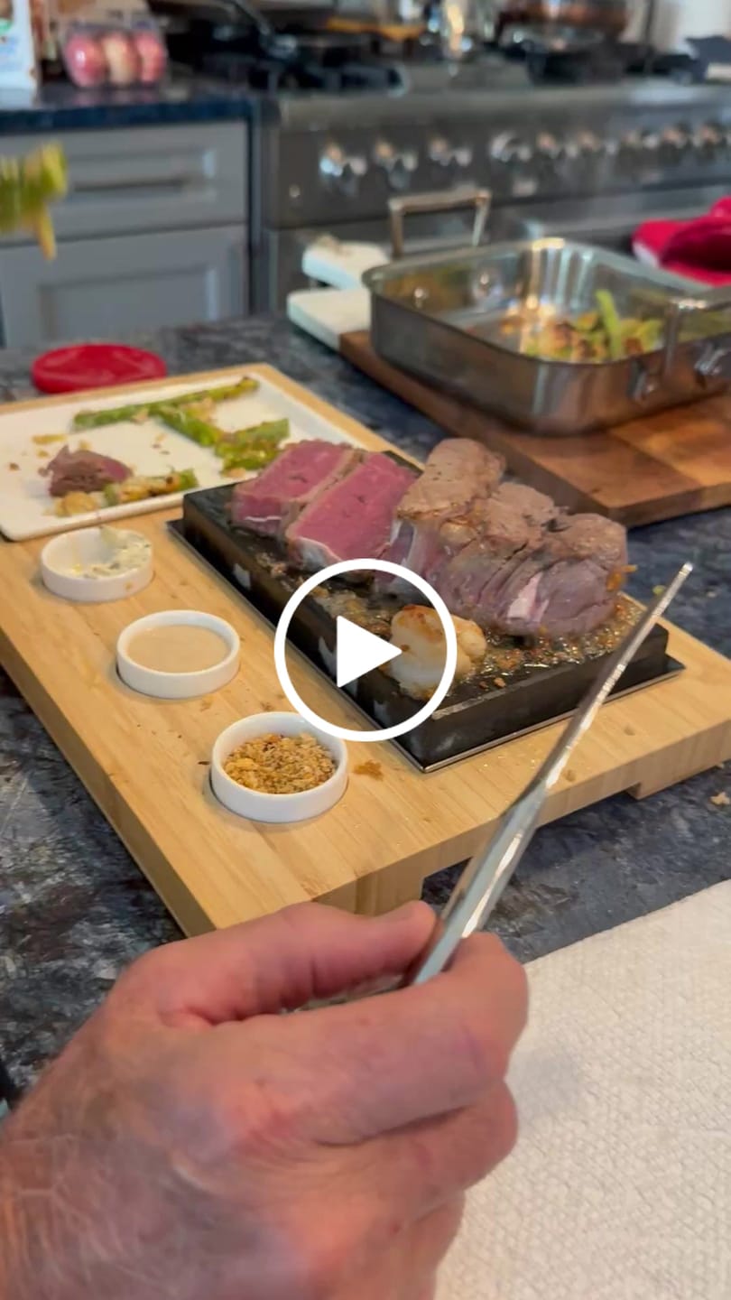 Customer video review of The Raised Sharing Steak Plate