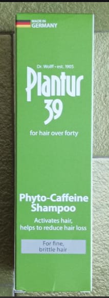Customer photo review of Plantur 39 Phyto-Caffeine Shampoo: Fine Hair (250ml)