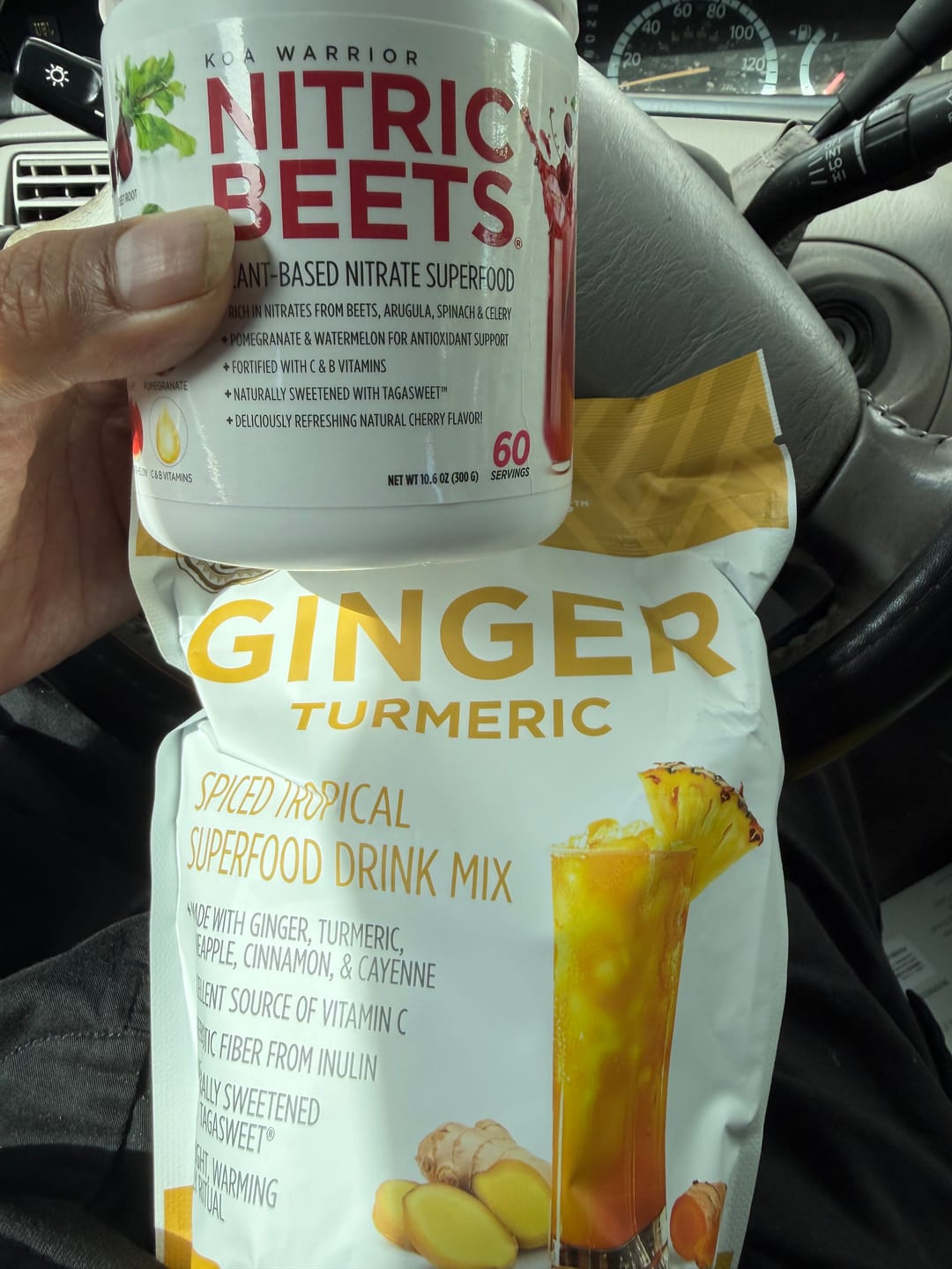 Customer photo review of KOA WARRIOR® NITRIC BEETS™ - ELITE PERFORMANCE SUPERFOOD