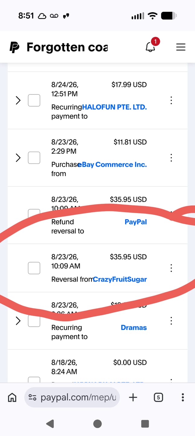 Customer photo review of Crazy Fruit Sugar
