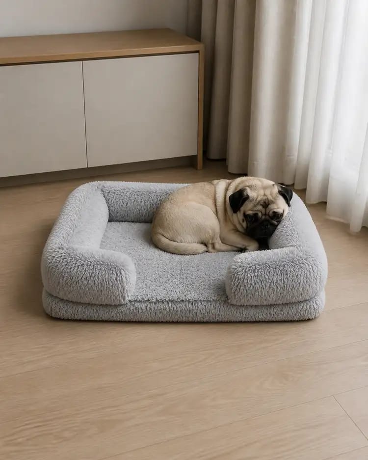 Customer photo review of Cozy Haven Pet House & Bed