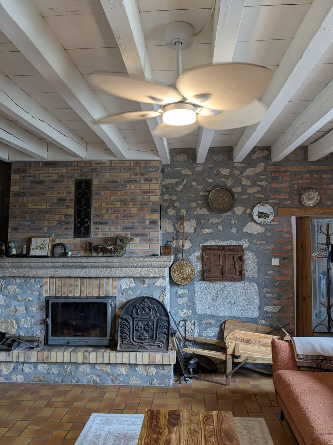 Customer photo review of Dahlia | Ventilateur de plafond