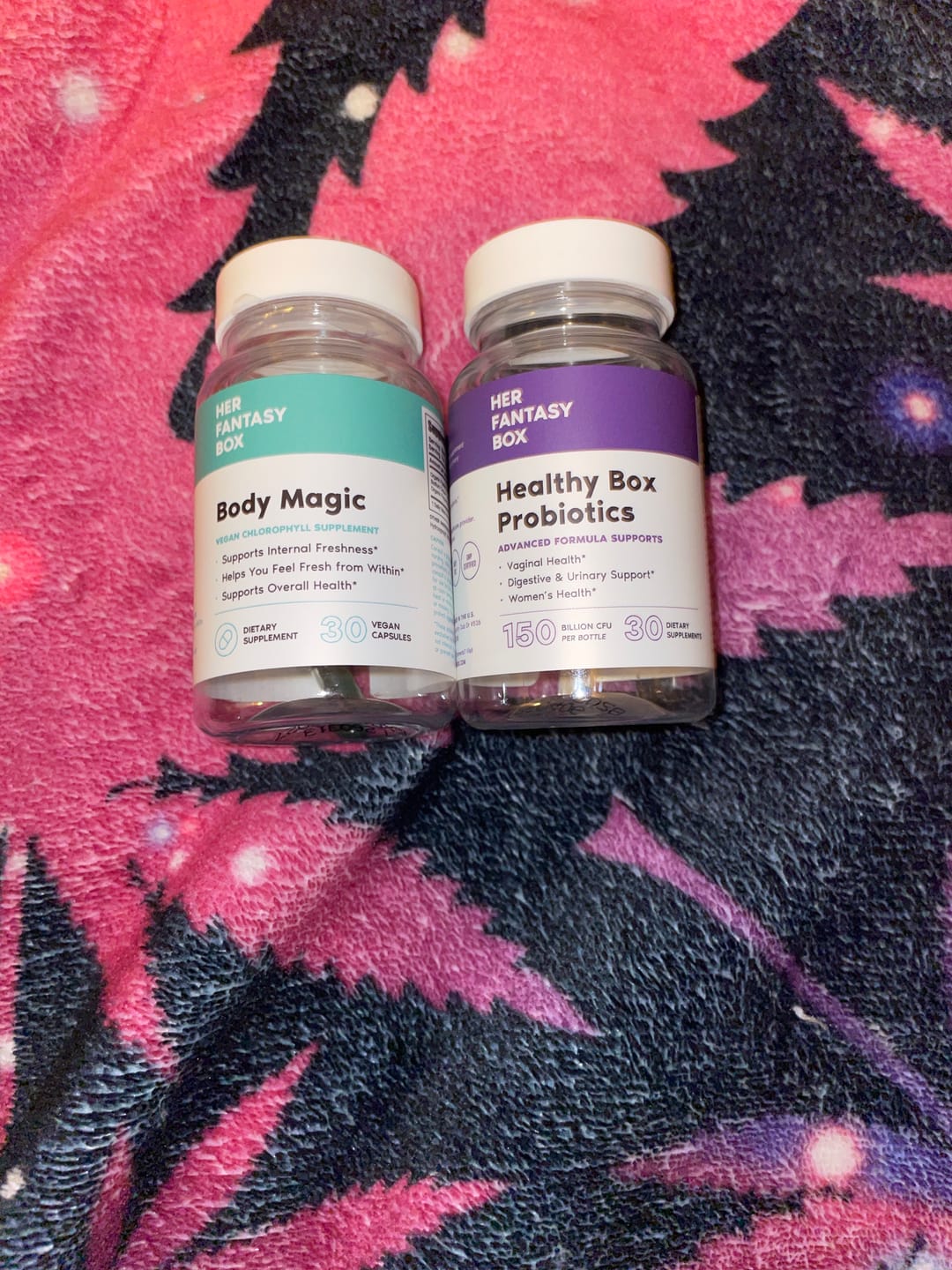 Customer photo review of Healthy Box Probiotics for pH, Odor, Pms Relief & Uti Prevention