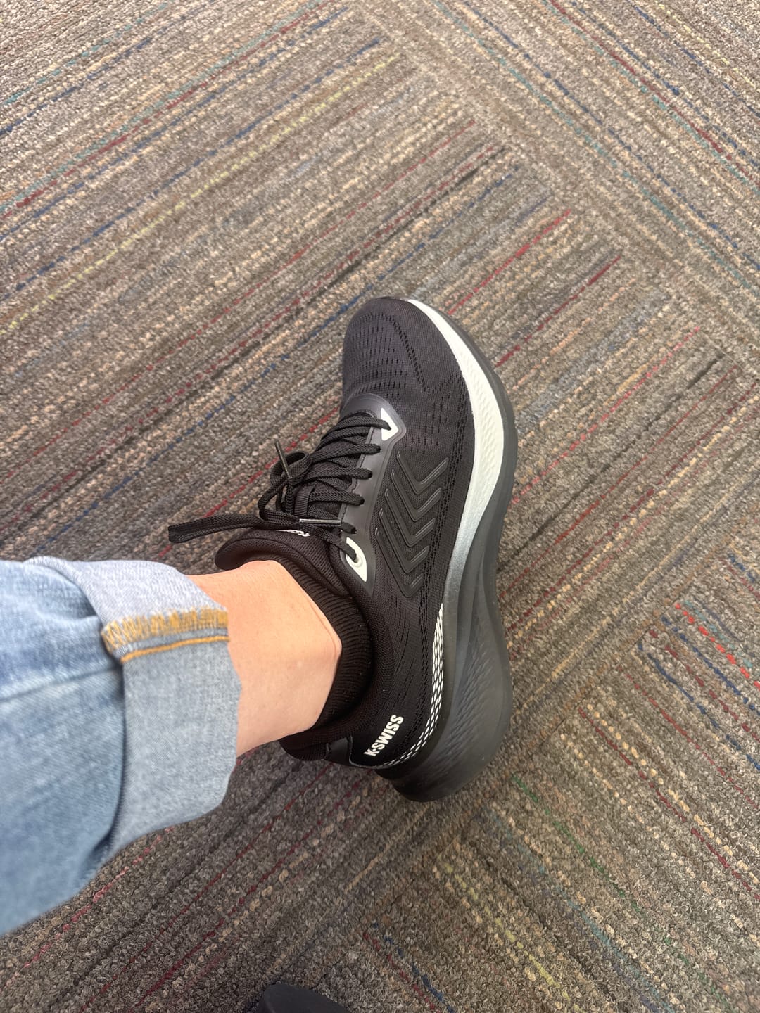 Customer photo review of 99447-052-M | SELBY | BLACK/OYSTER MUSHROOM