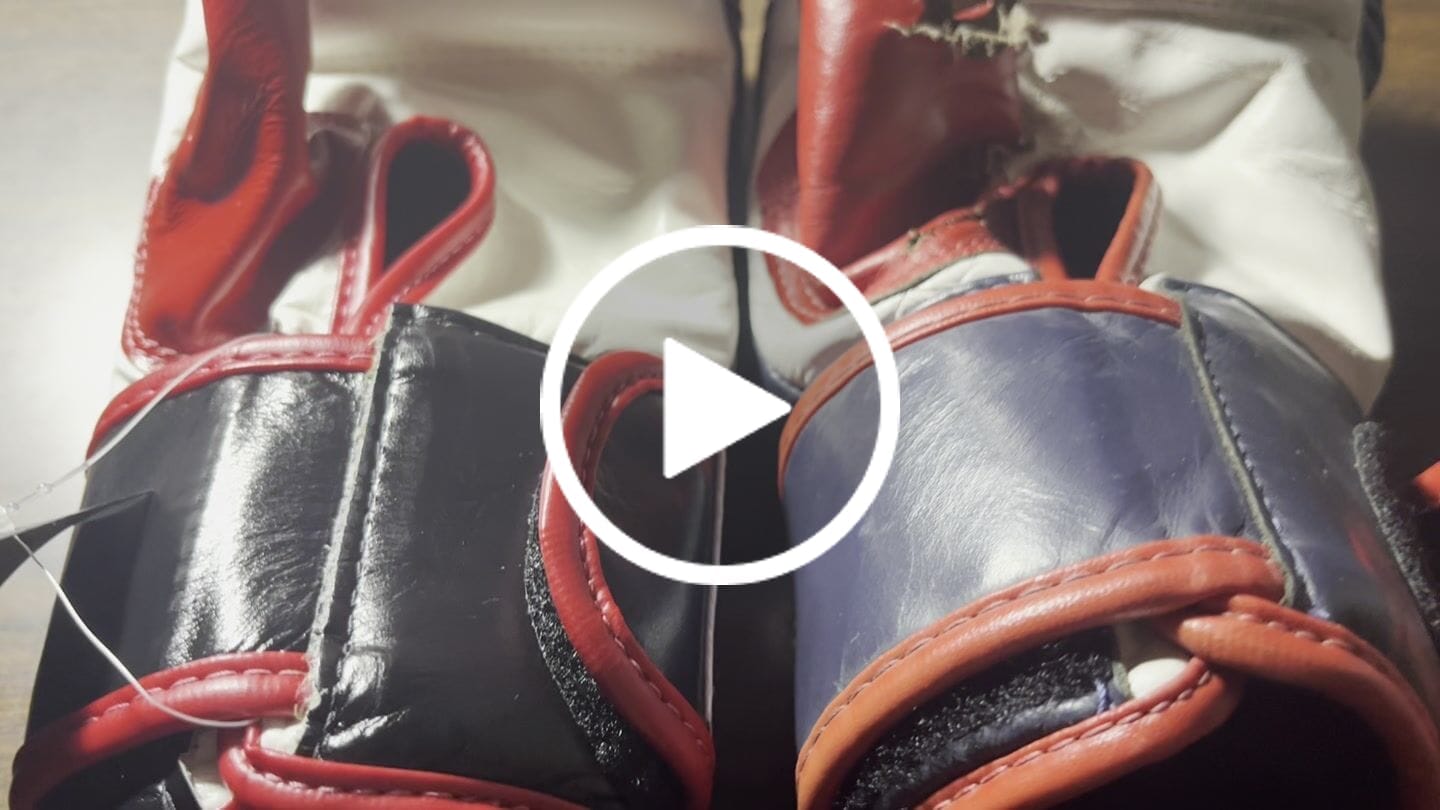 Customer video review of Fairtex TGO3 Muay Thai Bag Gloves