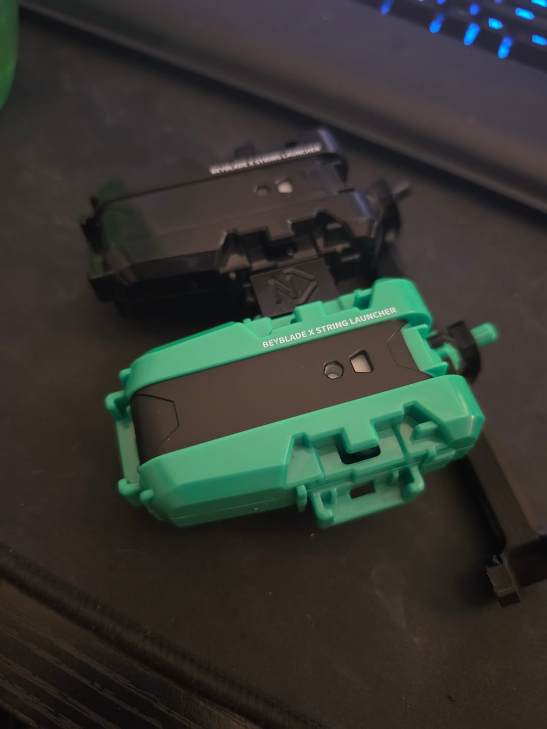 Customer photo review of Takara Tomy Beyblade BX-18 Black String Launcher