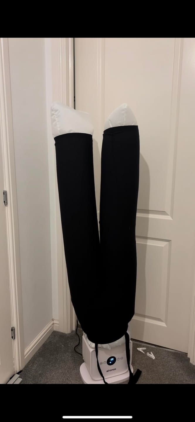 Customer photo review of ReadyWear - Automatic Ironing Machine with Drying