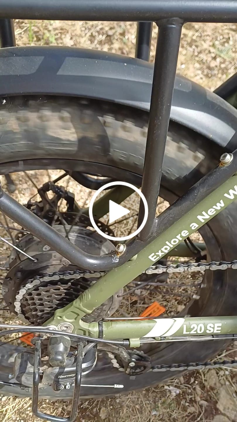 Customer video review of Engwe L20 SE 20" Foldable Electric Bike 561Wh Trekking Bike Step-through E-bike