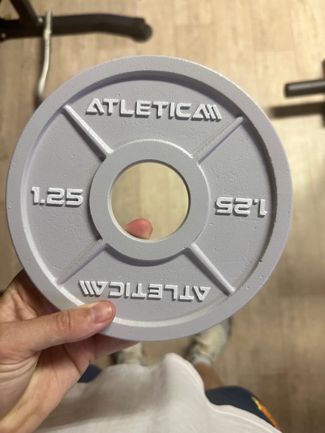 Customer photo review of Color Iron Plates I 1.25kg I Paar