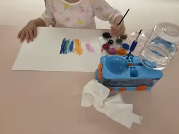 Customer photo review of Automatic brush washer