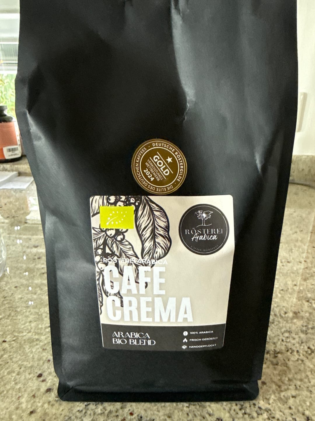 Customer photo review of Cafe Crema - Goldmedaille 2024