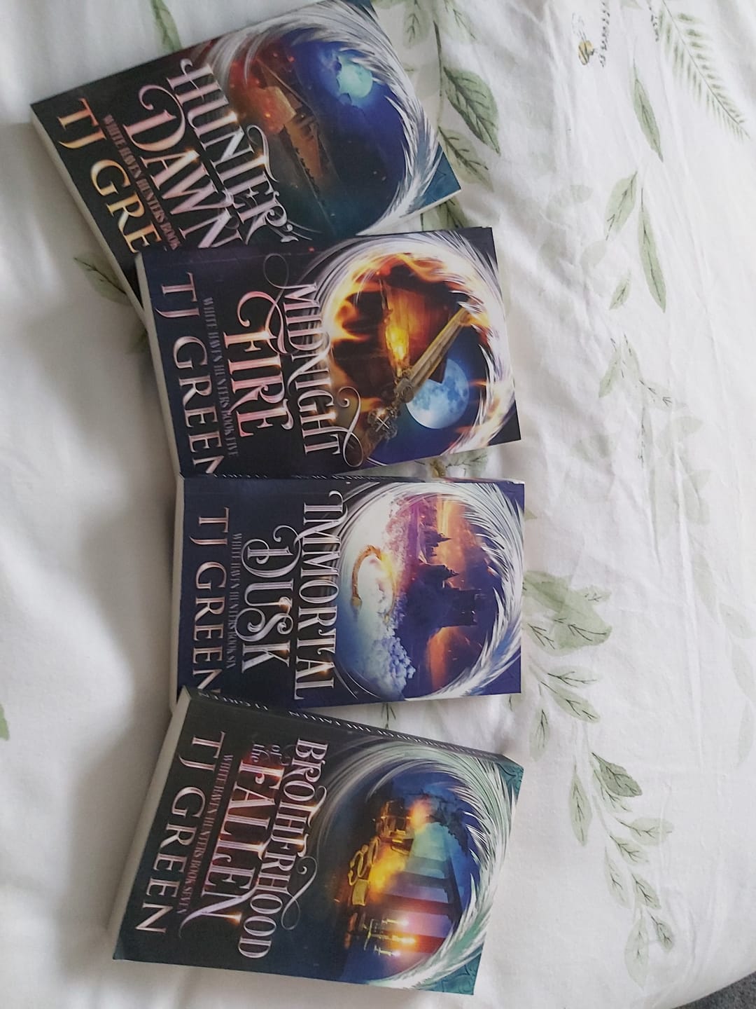 Customer photo review of White Haven Hunters Books 4- 7 Paperback Bundle