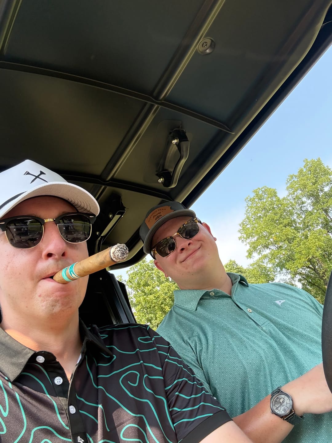 Customer photo review of Tees Hat - White
