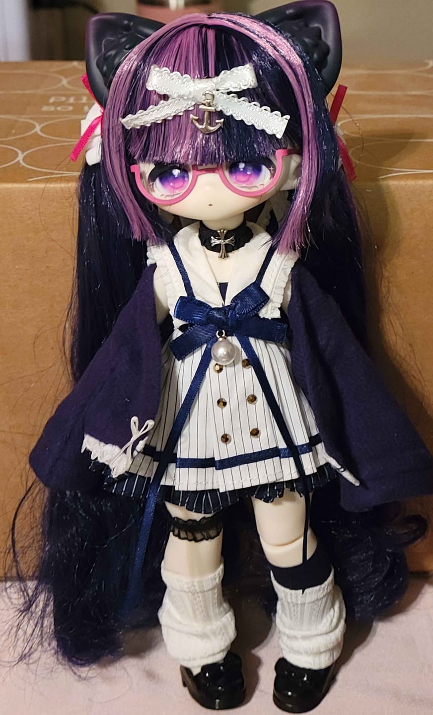 Customer photo review of Meki Fluffy Goodnight Series Action Figure BJD Blind Box