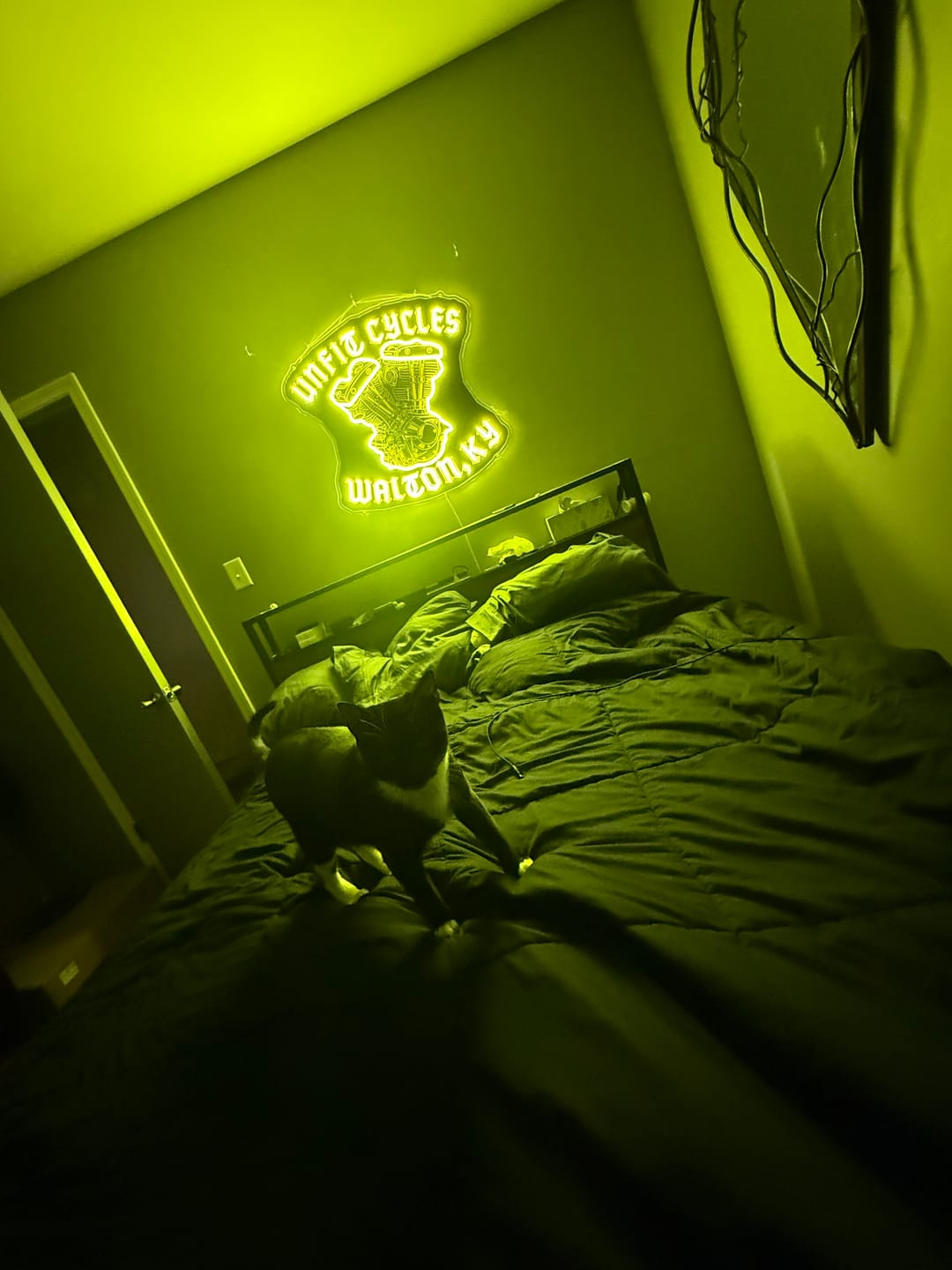 Customer photo review of CYCLES | LED Neon Sign