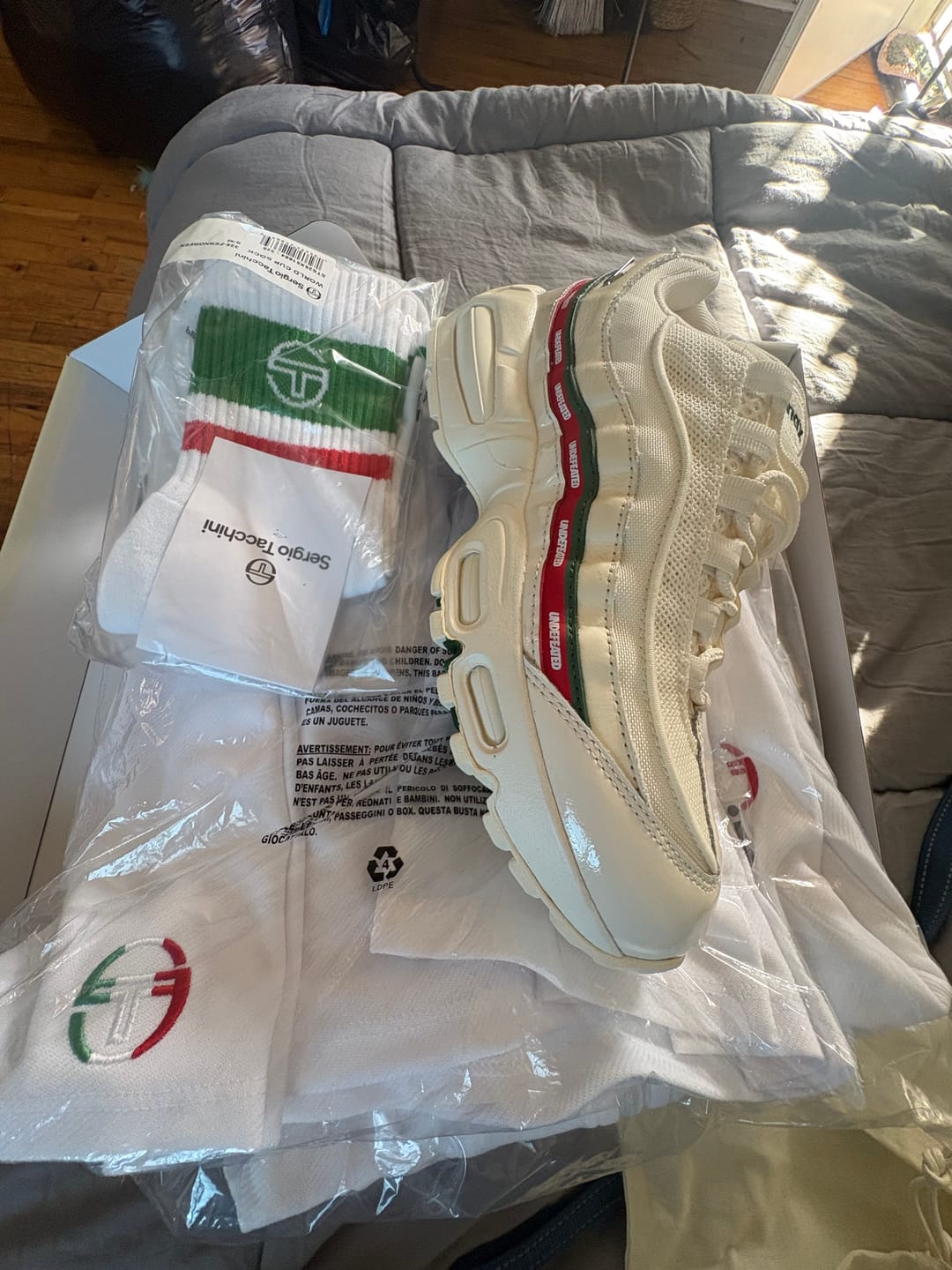 Customer photo review of World Champion Sock-Fern Green