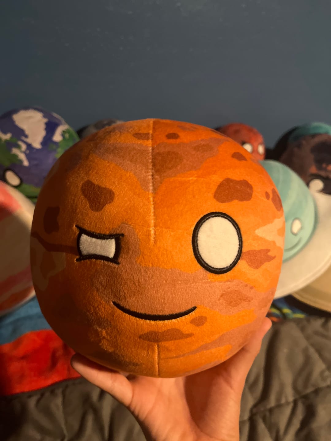 Customer photo review of The SolarBalls Mars Plush