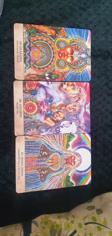 Customer photo review of Earth Warriors Oracle