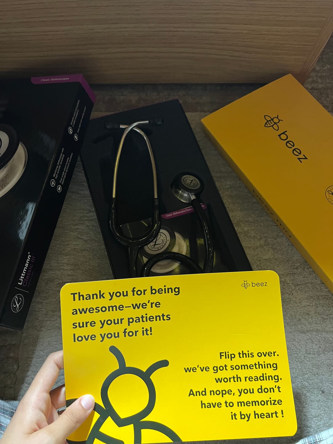 Customer photo review of Stéthoscope 3M™ Littmann® Classic III™, Noir