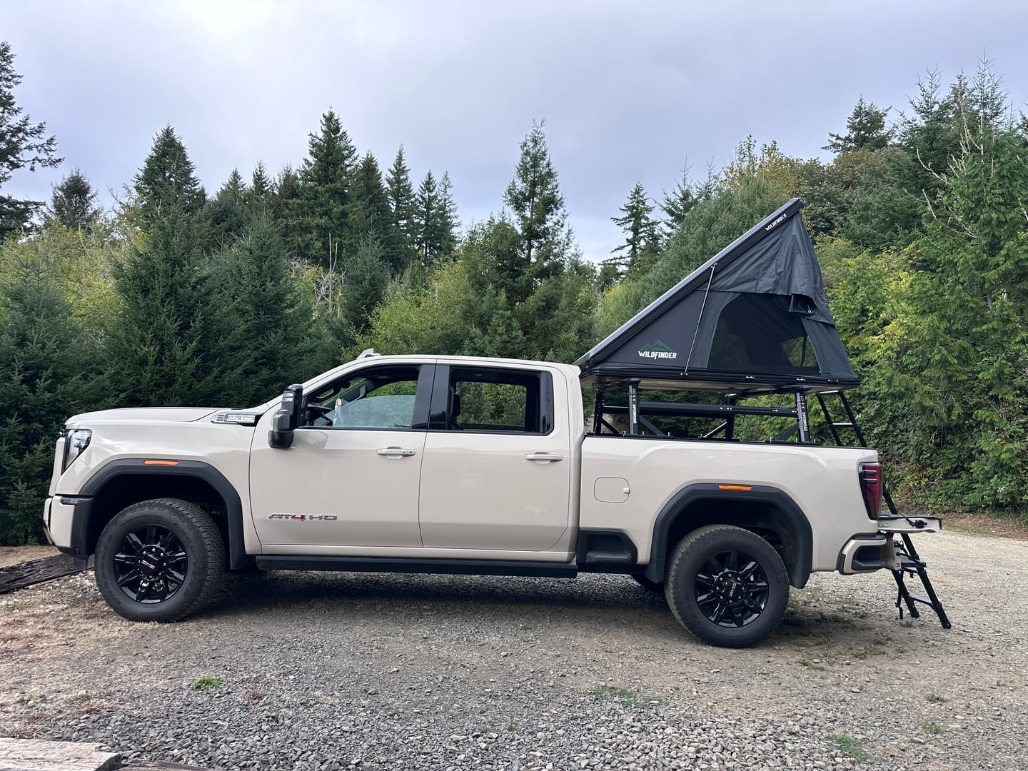 Customer photo review of OPENROAD Adjustable Bed Rack for Trucks