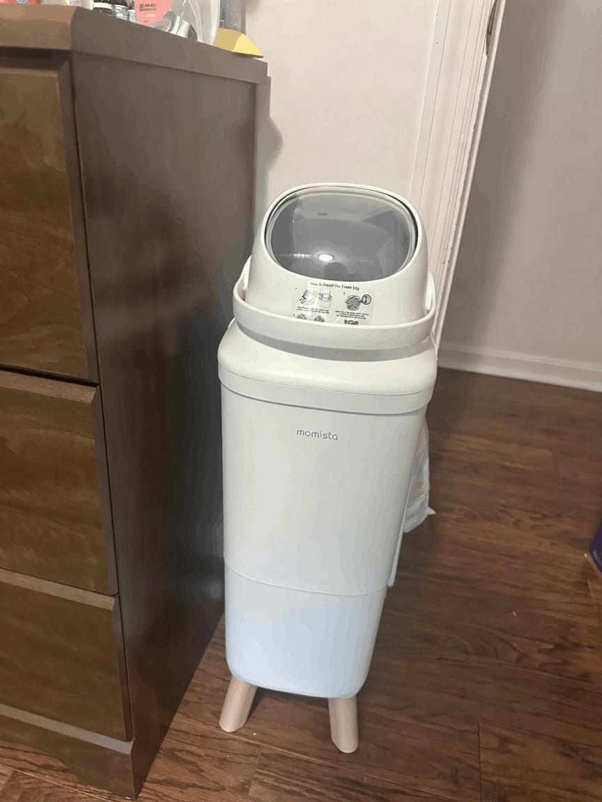 Customer photo review of PureBin – Windeleimer mit Geruchsverschluss