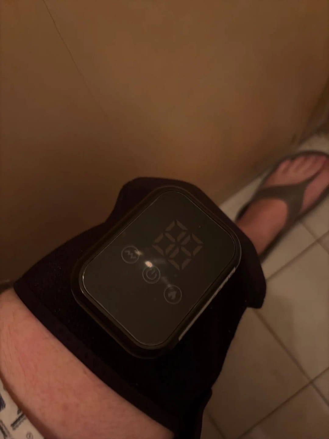 Customer photo review of Masajeador de rodilla