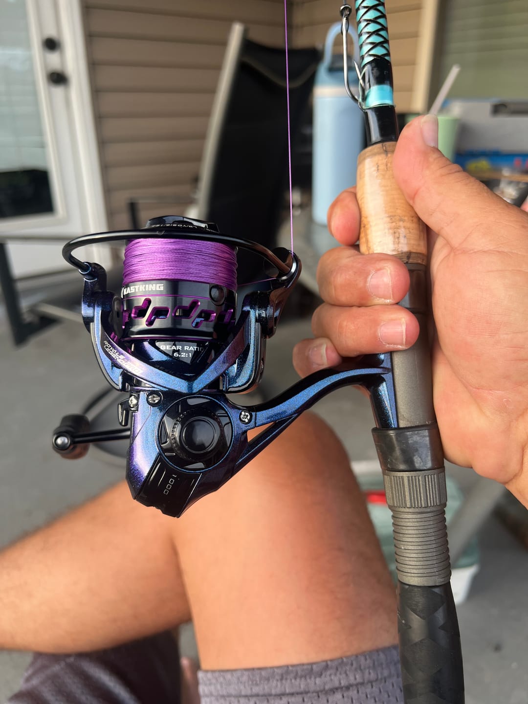 Customer photo review of Purple Prowler 8X - No Fade - Ultra Performance 8 Strand