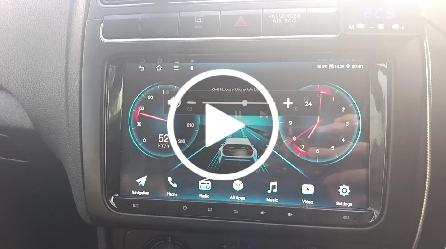 Customer video review of CASKA VW-9 Android Car Navigation Multimedia SyStem