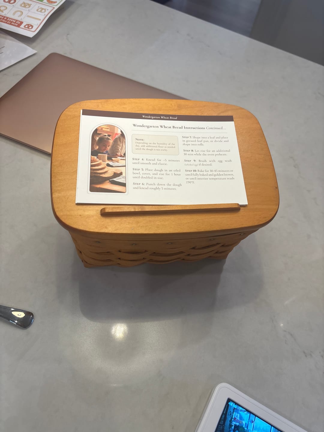 Customer photo review of Autumn Recipe Cards