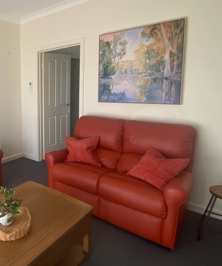 Customer photo review of Yarra Valley Summer II | Framed Canvas Art Print