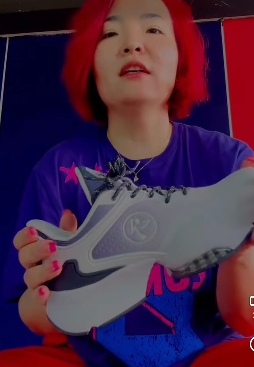 Customer photo review of Zumba Air Stomp - White/Black