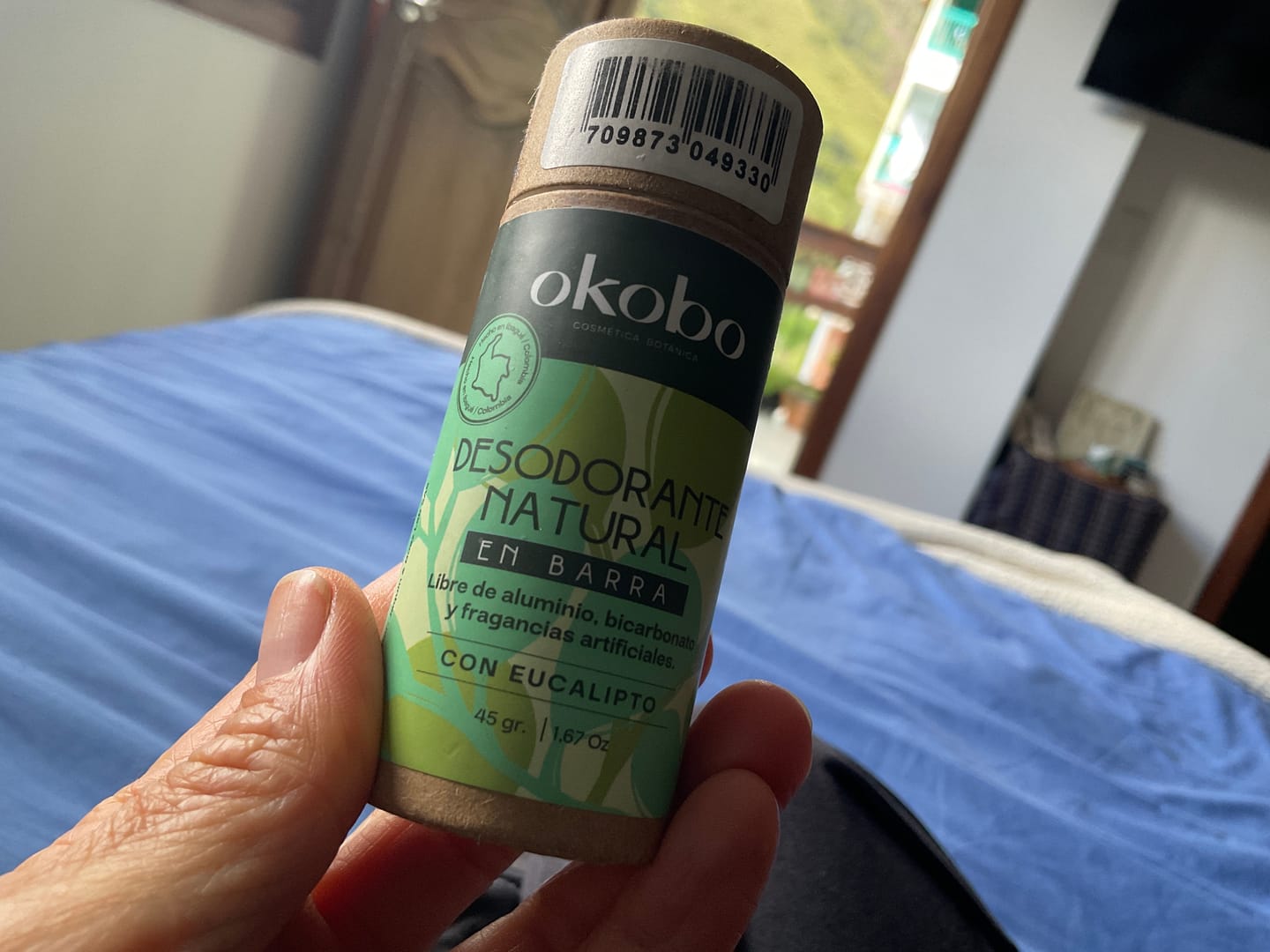 Customer photo review of Desodorante Natural