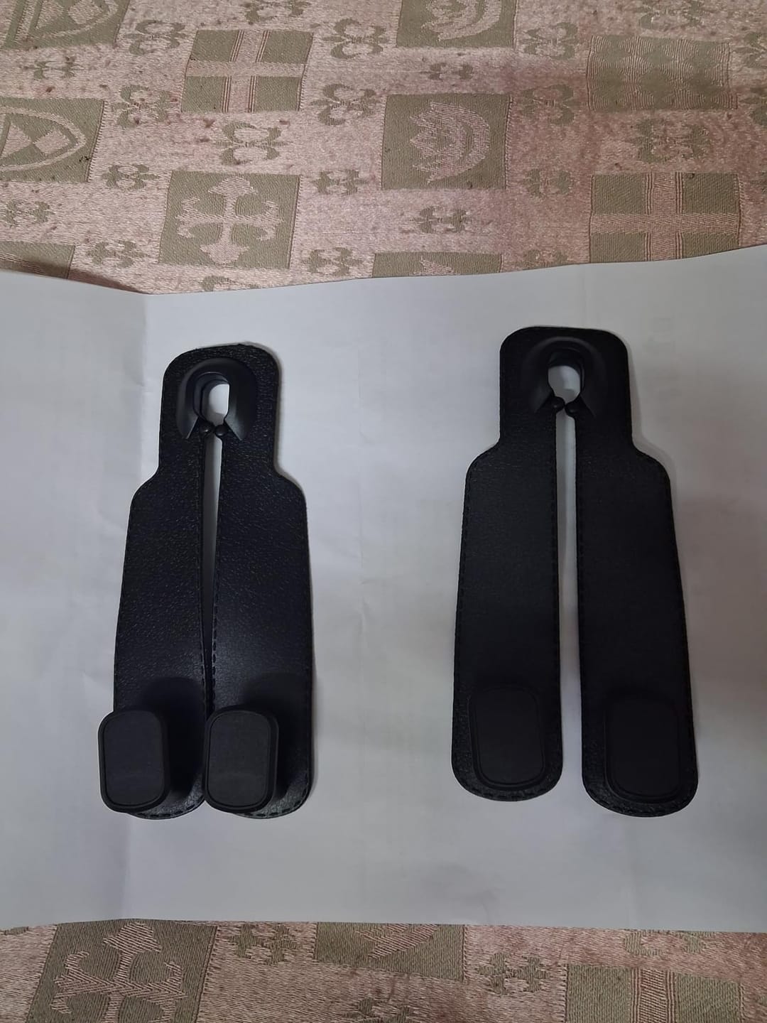 Customer photo review of Car Headrest Hook - Pack Of 2