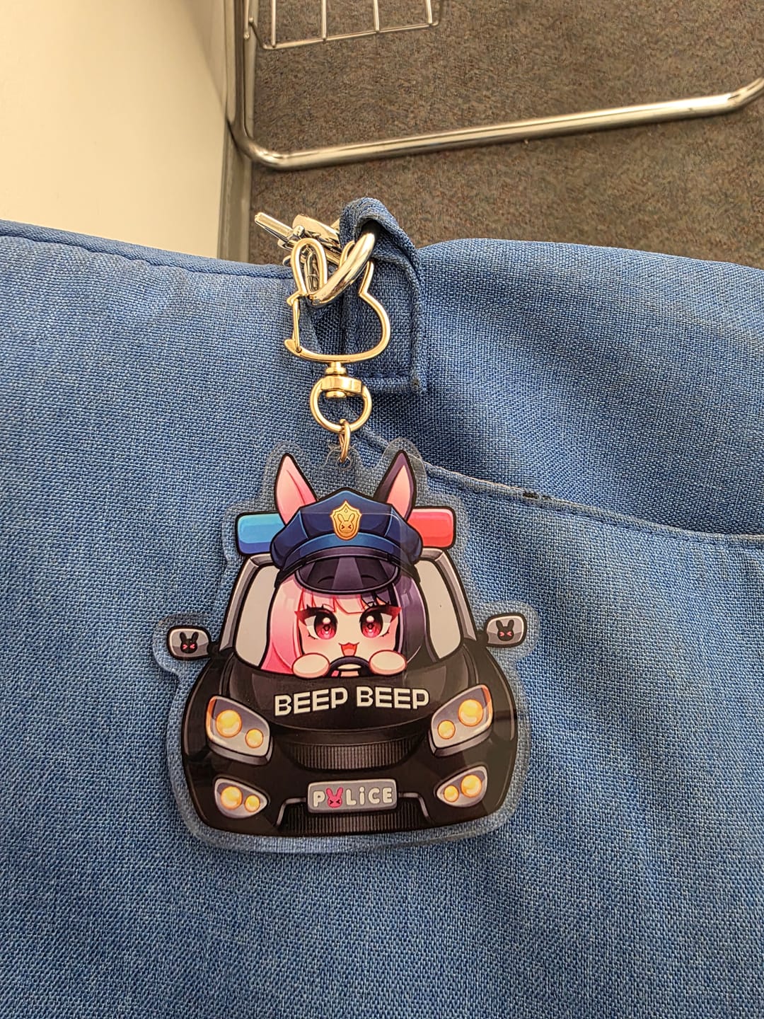 Customer photo review of Marshie WeeWoo Keychain Preorder