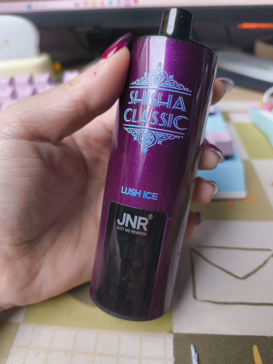 Customer photo review of JNR - Shisha Classic 46K - Disposable Vape - 2% Nicotine
