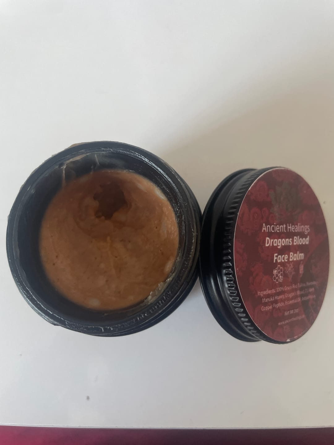 Customer photo review of *NEW* Dragons Blood Face Balm