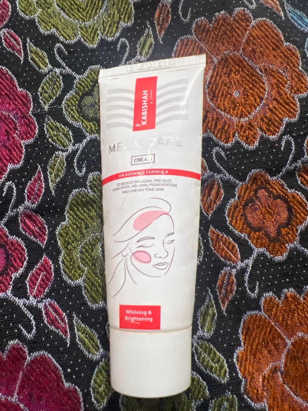 Customer photo review of Mela Care Advanced Brightening Cream