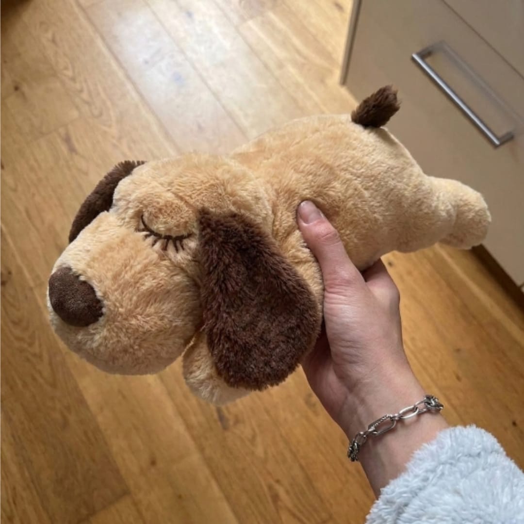 Customer photo review of Peluche con latidos para la ansiedad