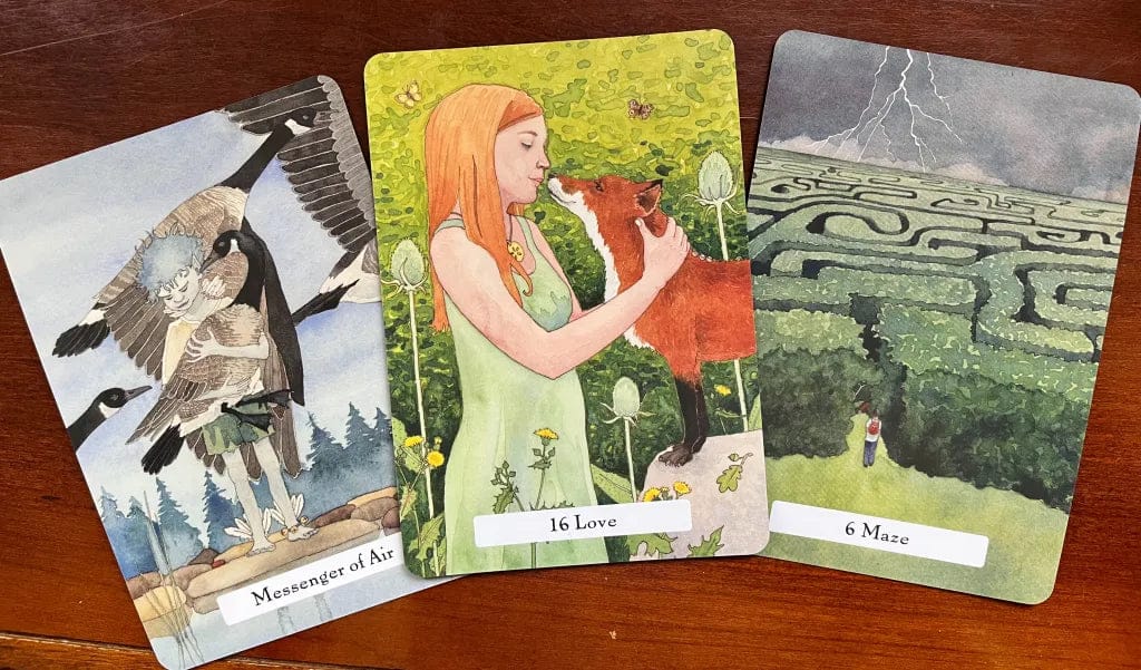 Customer photo review of Witches' Wisdom Oracle