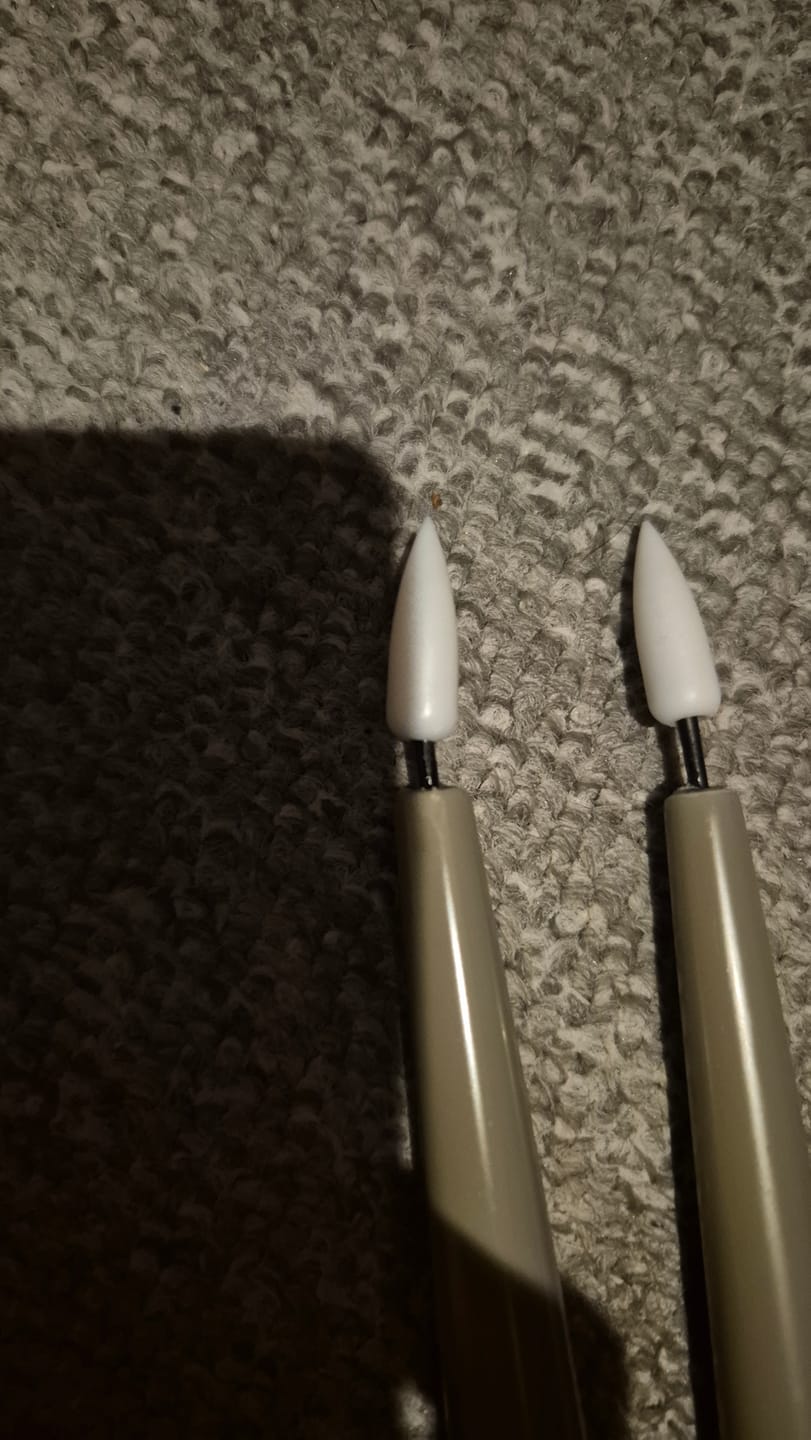 Customer photo review of LED Kertelys med Lak, 2 stk (28 cm) Sand